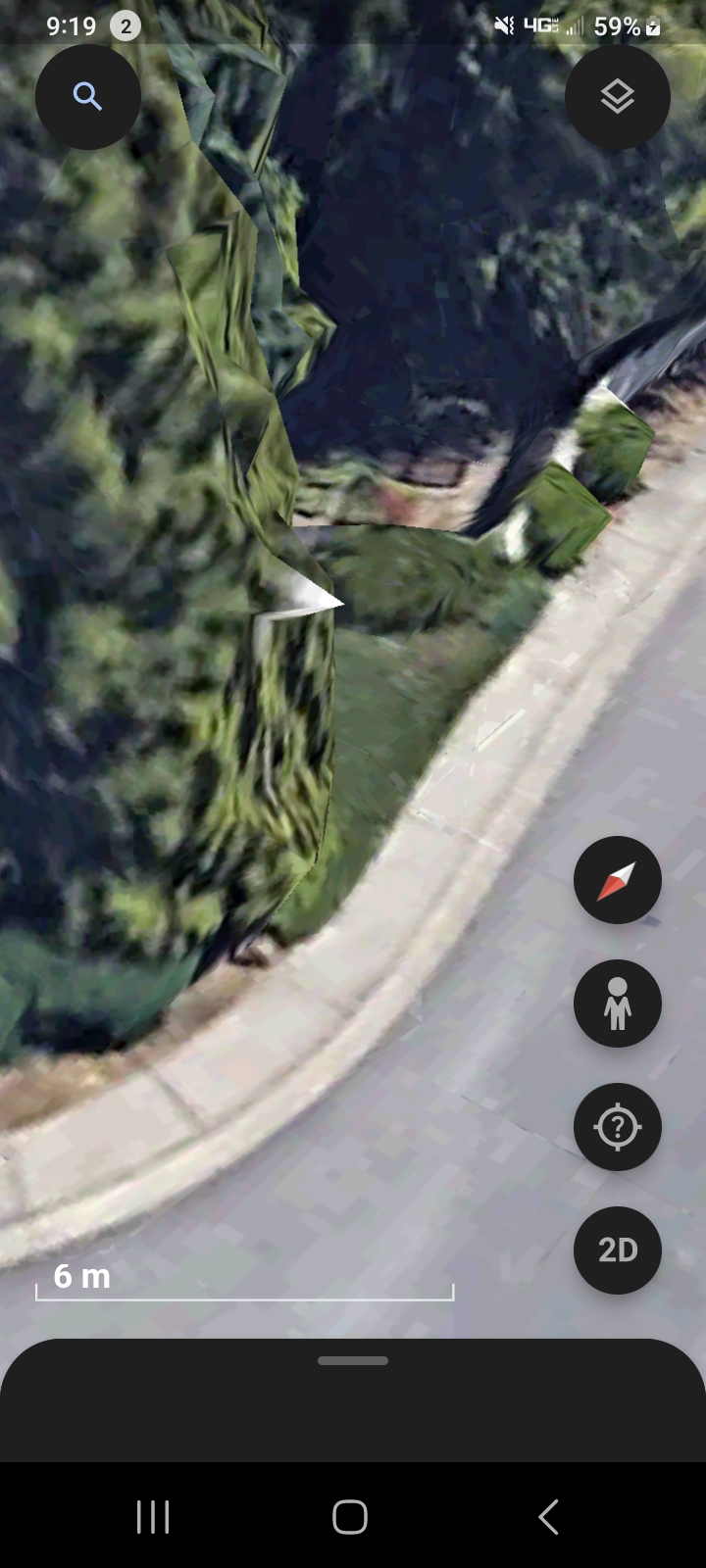 White pointy alien crystal surveillance beacon protruding from a tree in a residential community of Issaquah Washington actively monitoring the entire housing complex