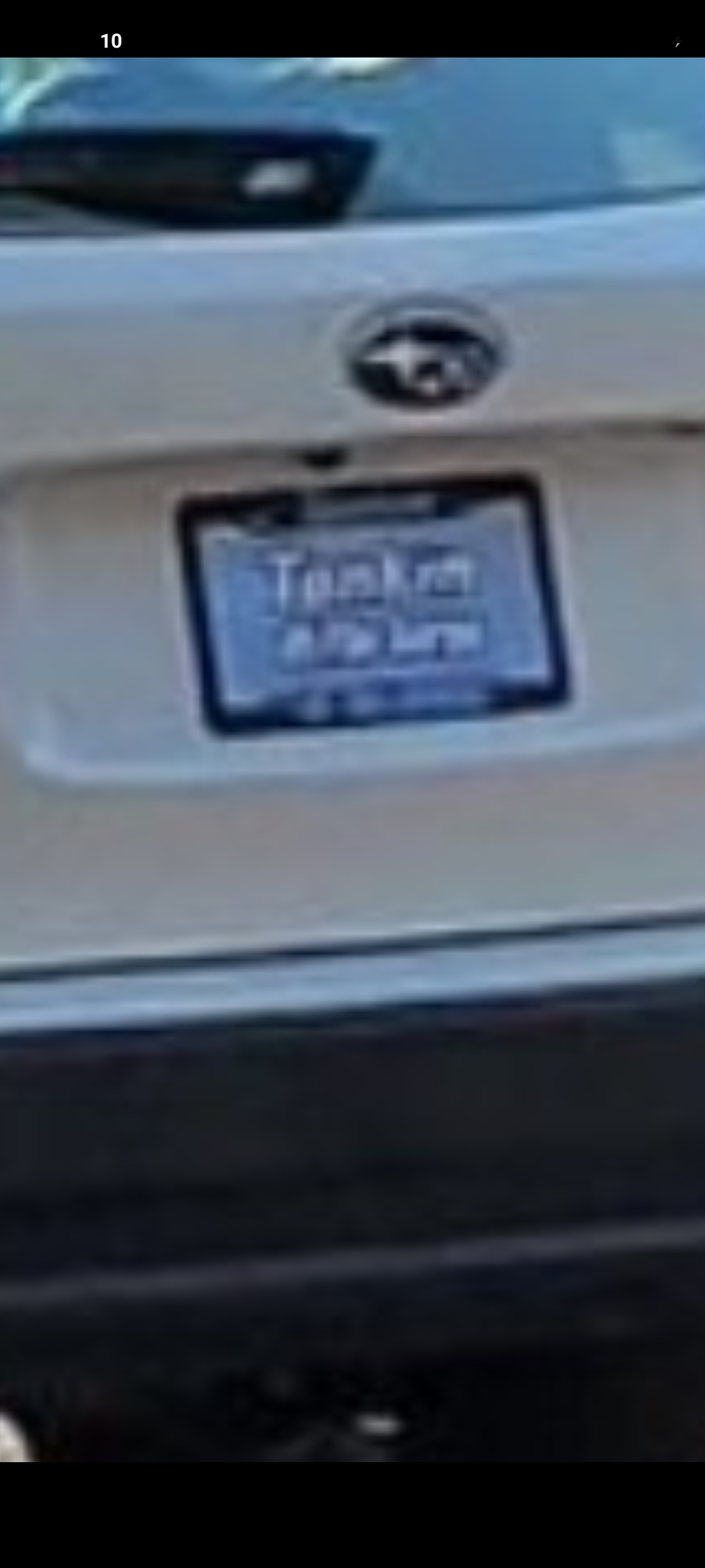 Vehicle used during reptilian entity surveillance documentation Washington State