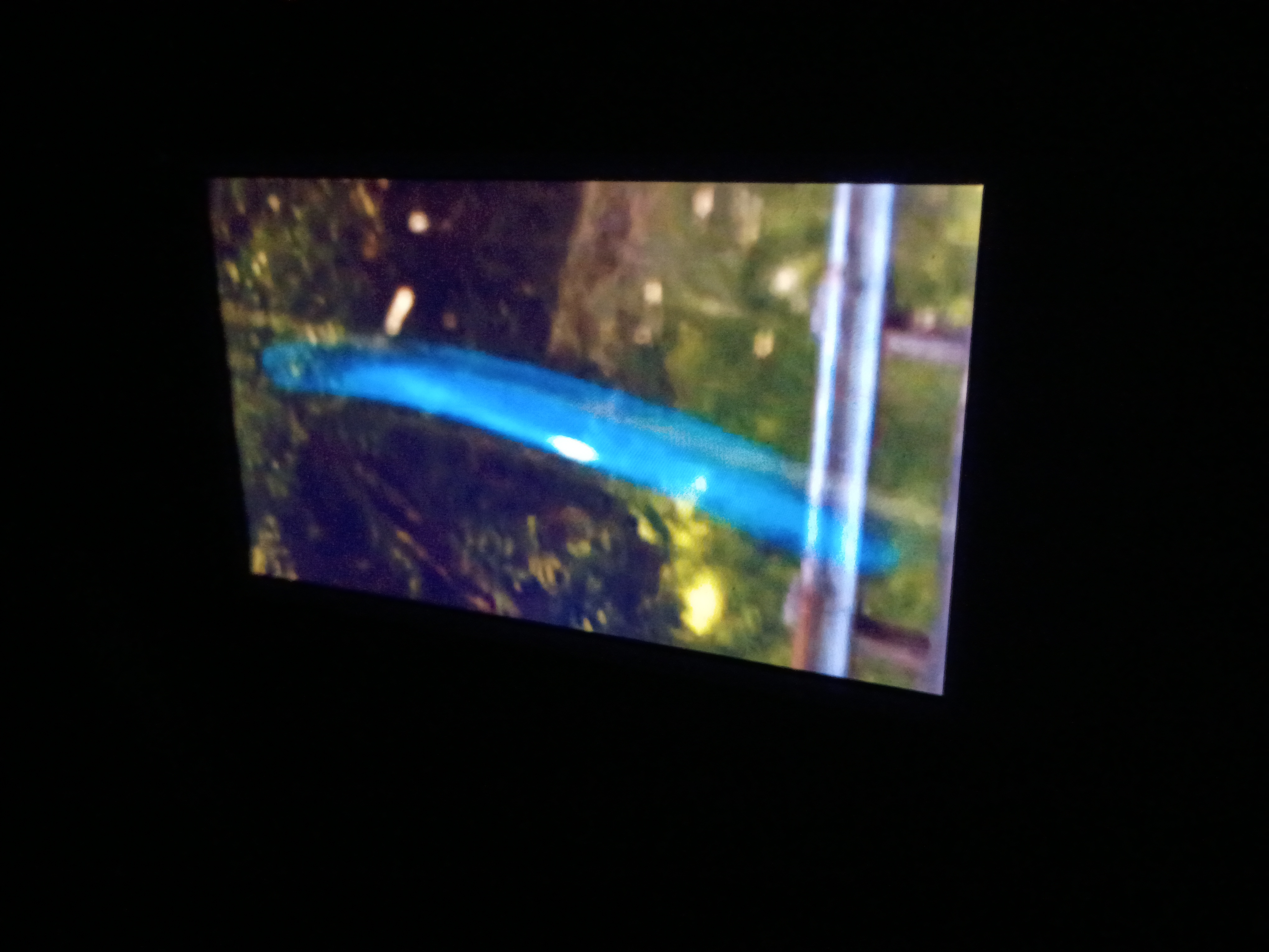 Blue glowing UAP craft Bridge of the gods Columbia River portal guardian